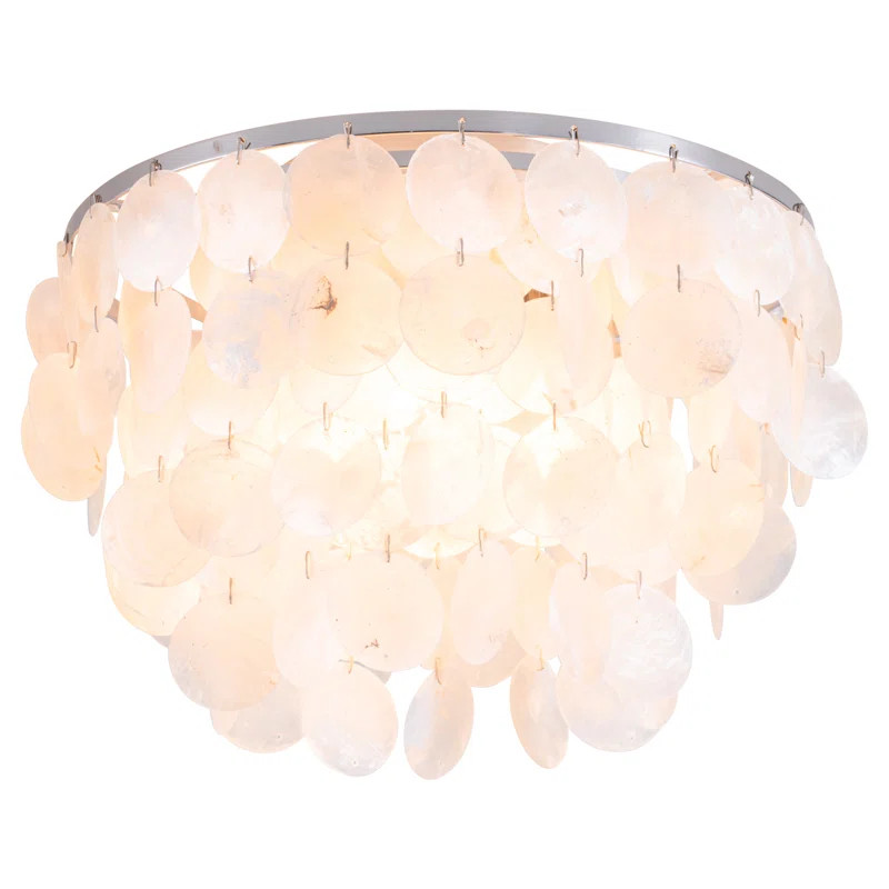 Griffithville Shell Flush Mount | Wayfair North America