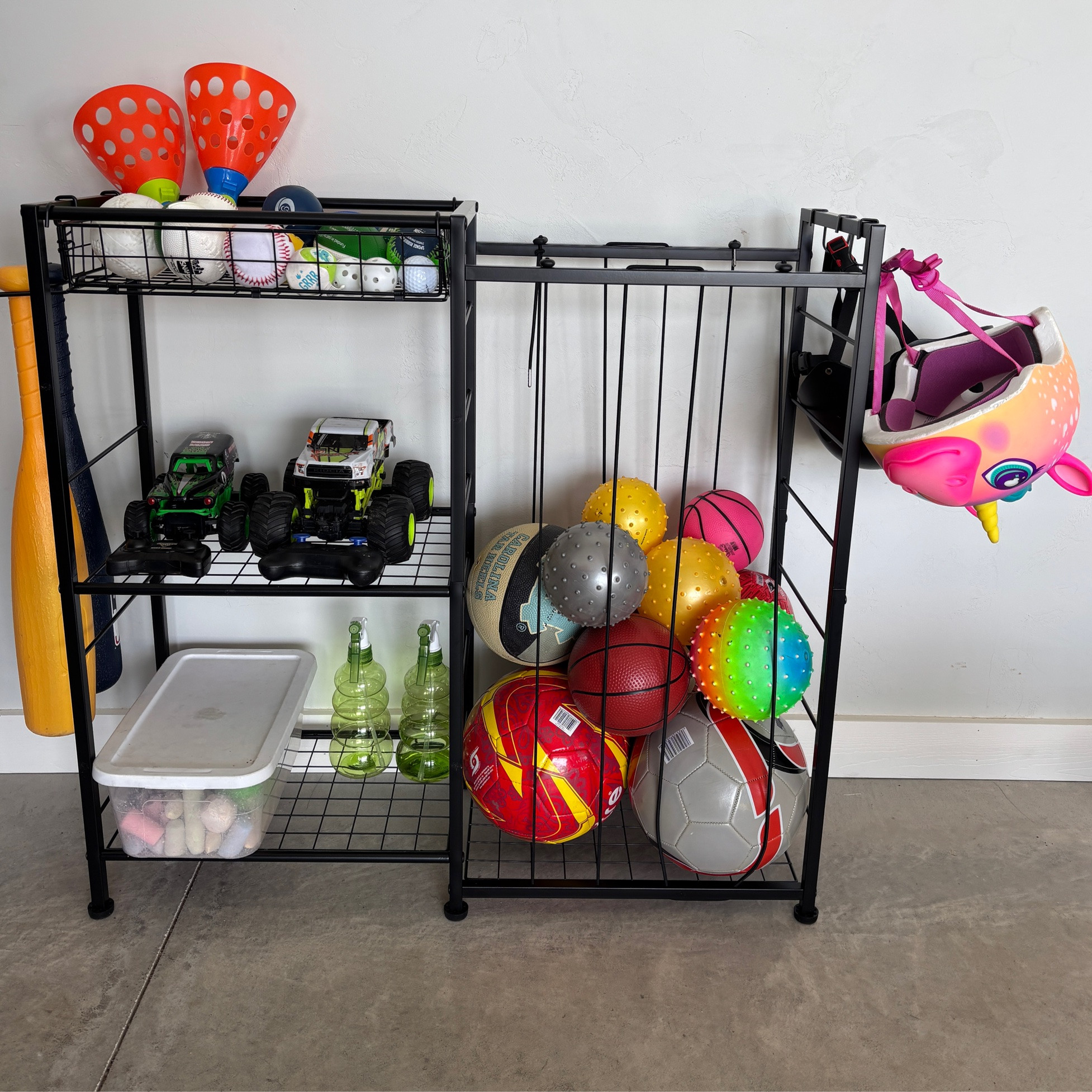 Found the perfect storage rack for the garage + the kids toys⚽️🏈

#LTKHome #LTKKids #LTKmomlife