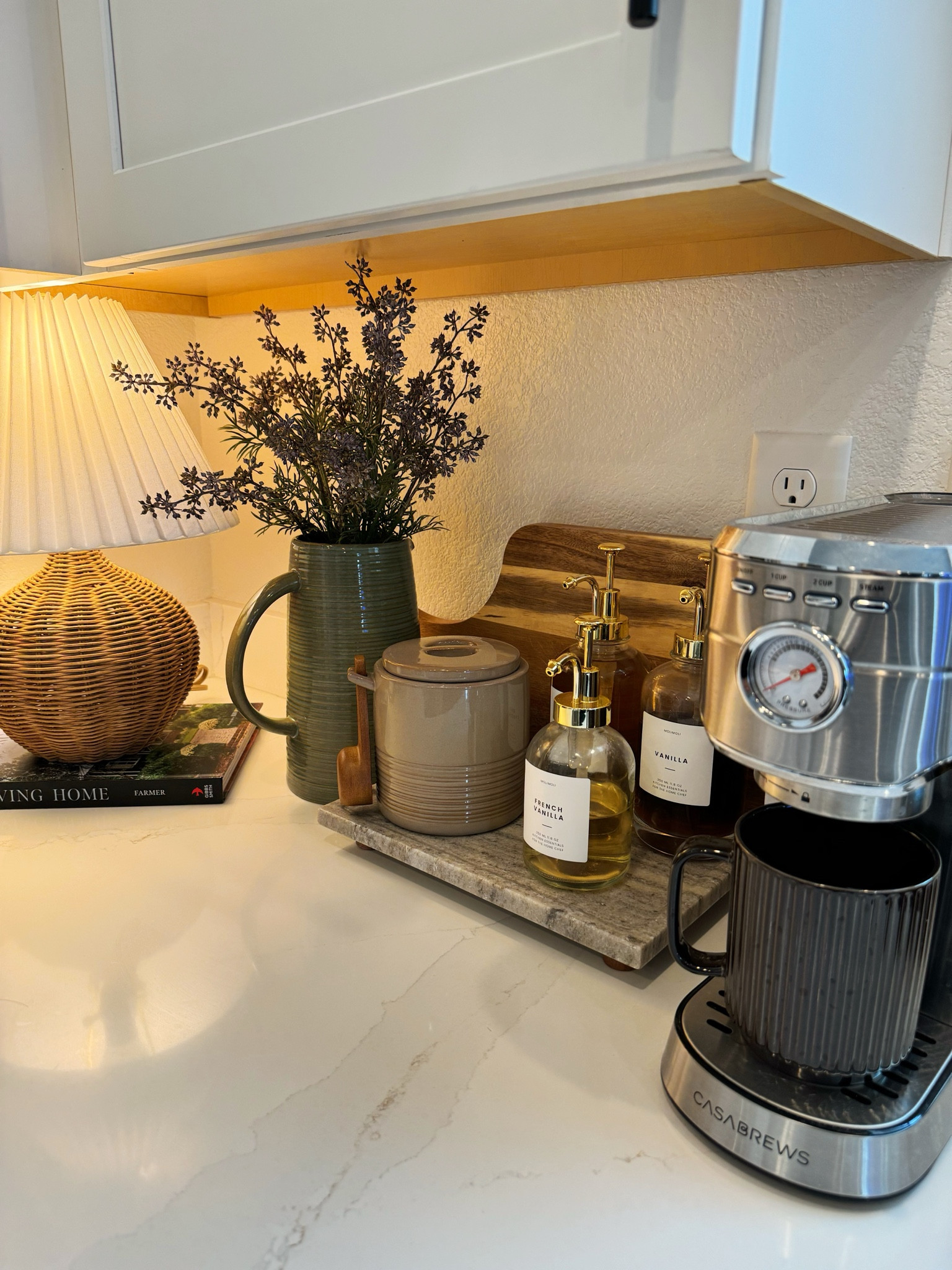 Refreshed Coffee Station for the Spring Season 🪴 #springseason

#LTKSeasonal #LTKhome #LTKfamily