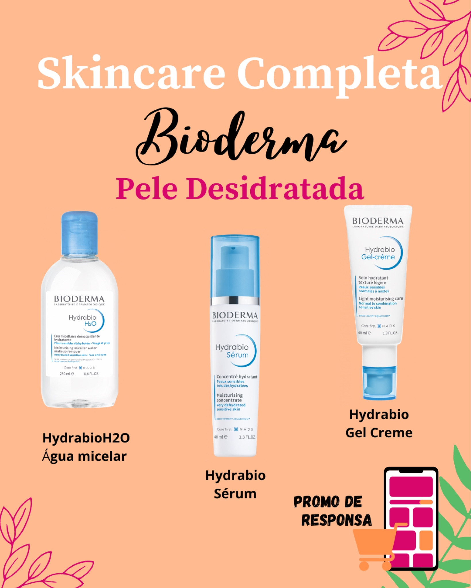 Hydrabio H2O:
A água micelar dermatológica fortalecedora hidratante

Hydrabio Sérum:
O sérum fortalecedor que hidrata em profundidade, de forma instantânea e duradoura

Hydrabio Gel Creme:
Hidratante facial restaurador para peles normais a secas

#LTKGiftGuide

#LTKGiftGuide #LTKbrasil #LTKbeauty