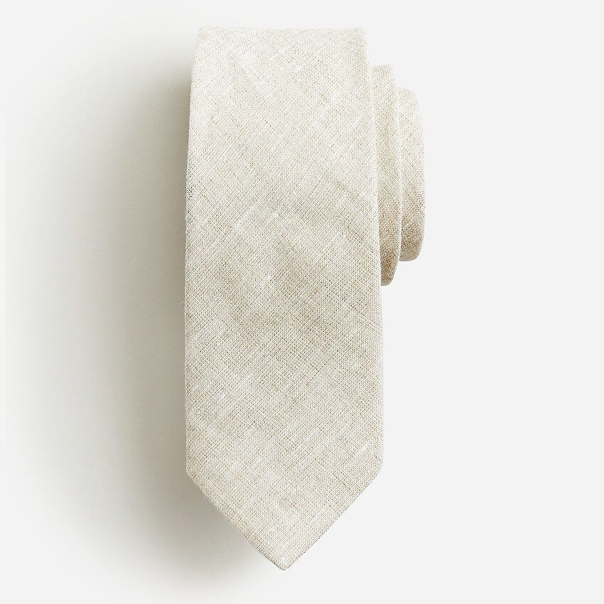 Tie in Baird McNutt Irish linen | J.Crew US