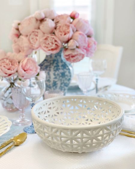 Save 15% on this pretty lattice bowl with code: thedecordiet
I use the large size as a fruit bowl 

#LTKhome #LTKsalealert #LTKunder50