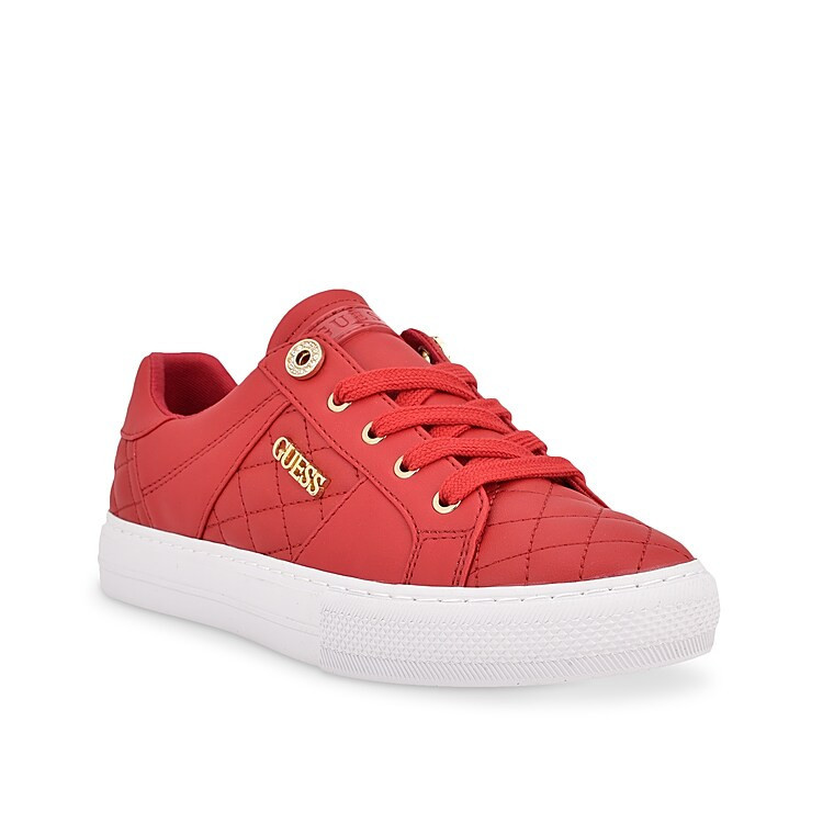 Guess Loven Sneaker | Women's | Medium Red | Size 5.5 | Sneakers | DSW