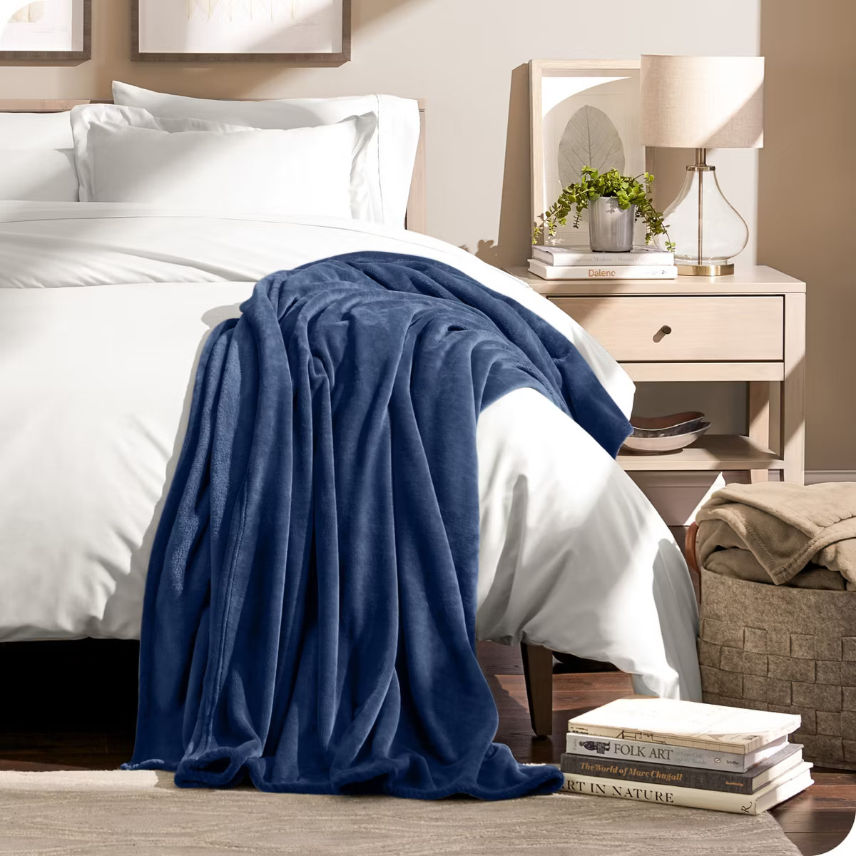 Microplush Fleece Bed Blanket by Bare Home | Target