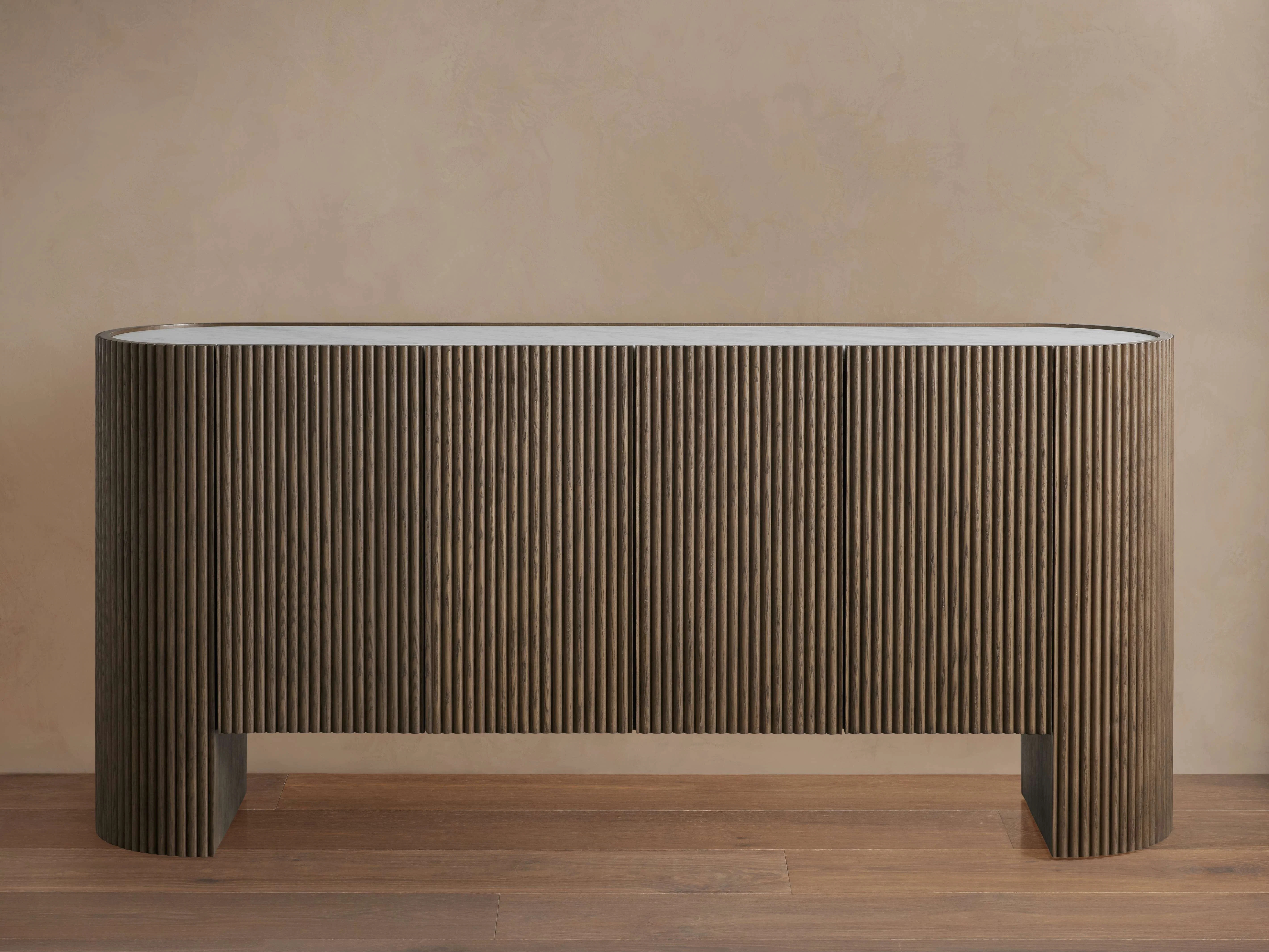 Flore Sideboard in Carrara , 72" | Arhaus | Arhaus
