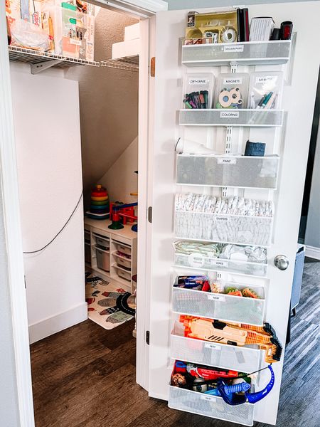 We love adding over-the-door storage systems!

#LTKfamily #LTKhome