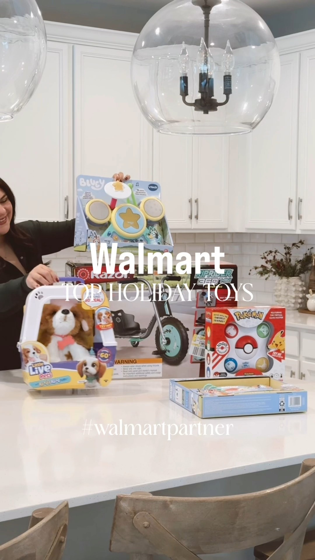 Toys from top brands and the best prices?! Yes please 🙌
Partnering with @walmart to show you our favorite finds under $50, under $25, and even under $10 for the stockings!
Your holiday shopping starts HERE → Add to cart & shop now!
#WalmartPartner #walmart 

#LTKKids #LTKHoliday #LTKGiftGuide