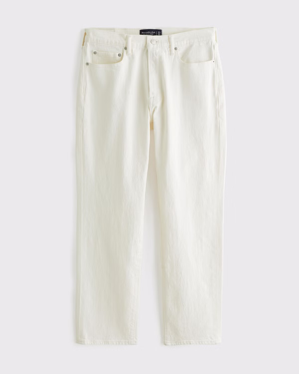 Men's Athletic Straight Jean | Men's Clearance | Abercrombie.com | Abercrombie & Fitch (US)