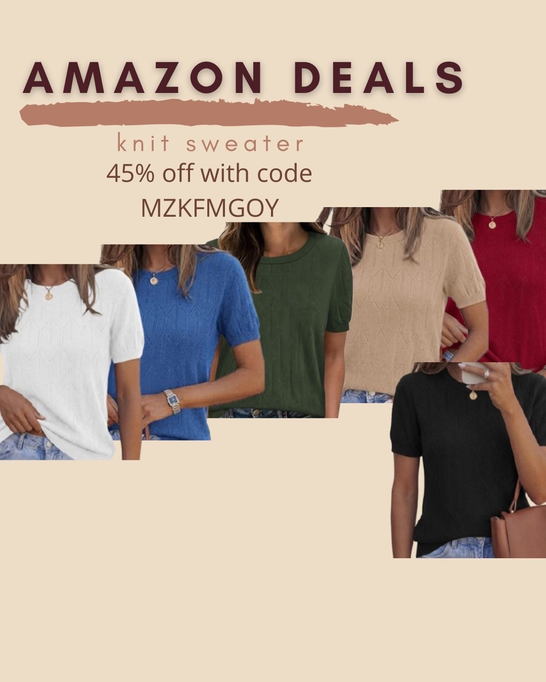 $9 ends 5/13

Amazon fashion
Amazon deals
Knit sweater

#LTKSaleAlert