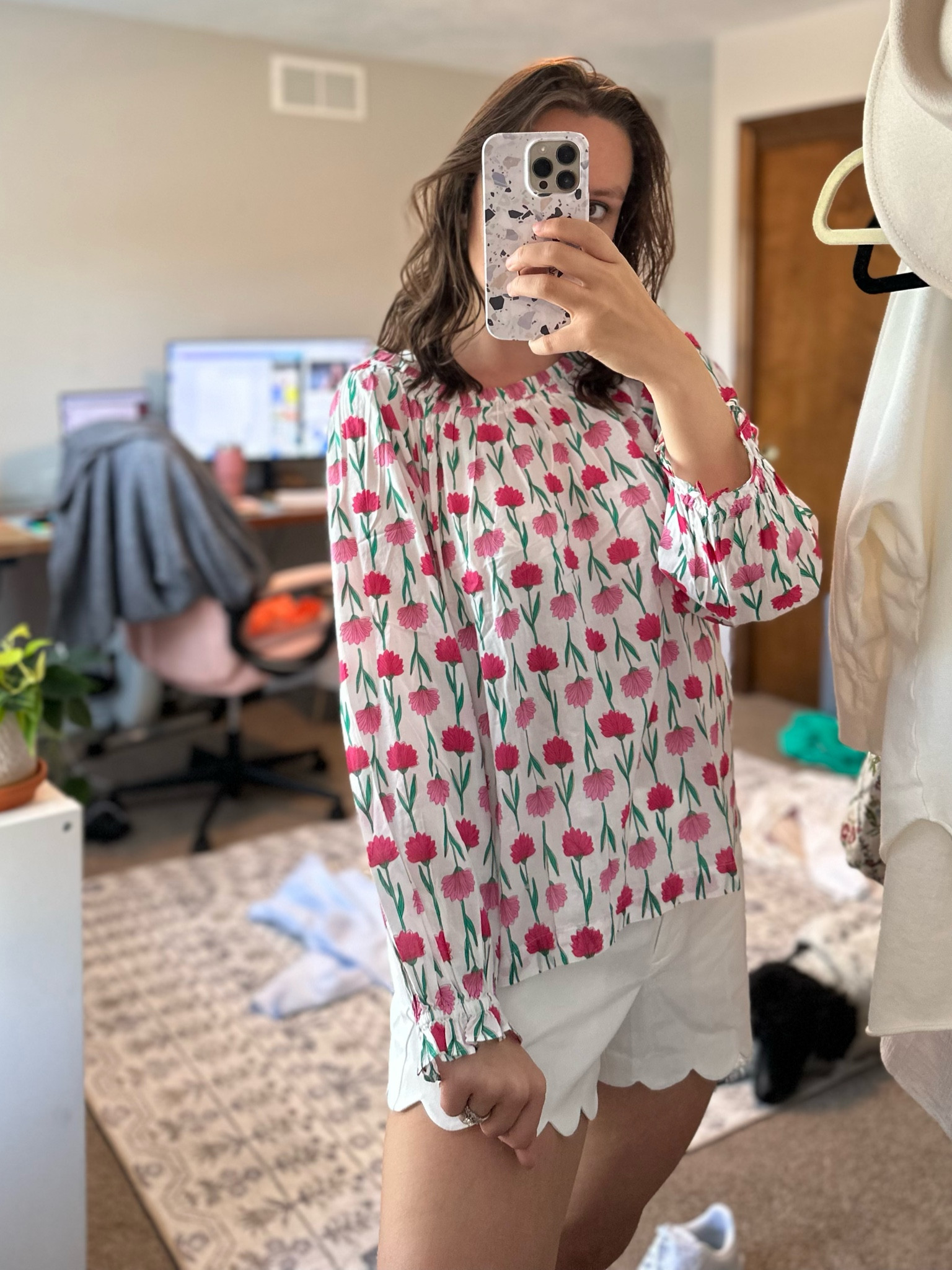 Check out this light weight pink and white floral top from jcrew for spring! So cute and on major sale right now!! 🎀

#LTKstyletip #LTKsalealert #LTKunder50