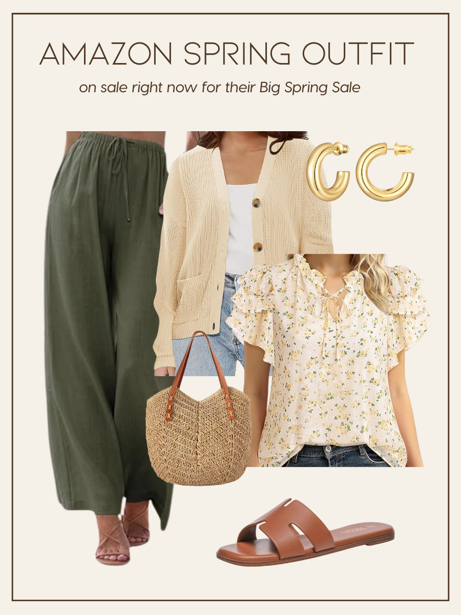 A few easy spring outfits I’ve been mixing on repeat lately 🤍 from relaxed linen and soft knits to classic stripes and denim, these are the kind of pieces you can style so many different ways all season long.

Everything is from @amazon and part of their Big Spring Sale, so it’s a great time to grab those everyday staples (and a few fun extras) at such good prices. 

 #ad #founditonamazon