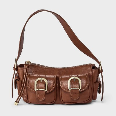 Cargo Buckle Pocket Shoulder Bag - Universal Thread™ Green | Target
