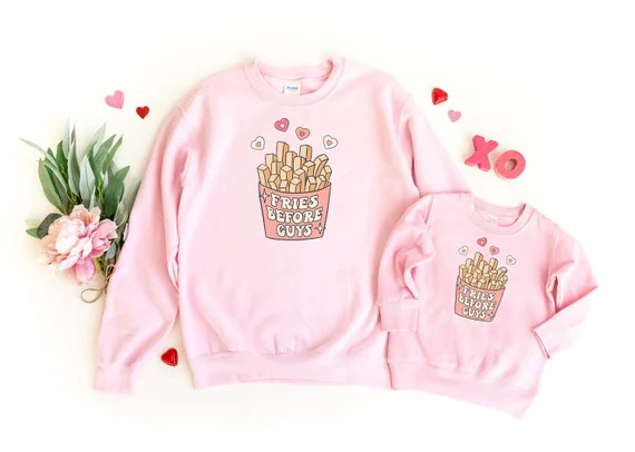 Matching Valentine Sweatshirts Mommy & Me Shirt Mommy and Me | Etsy | Etsy (US)