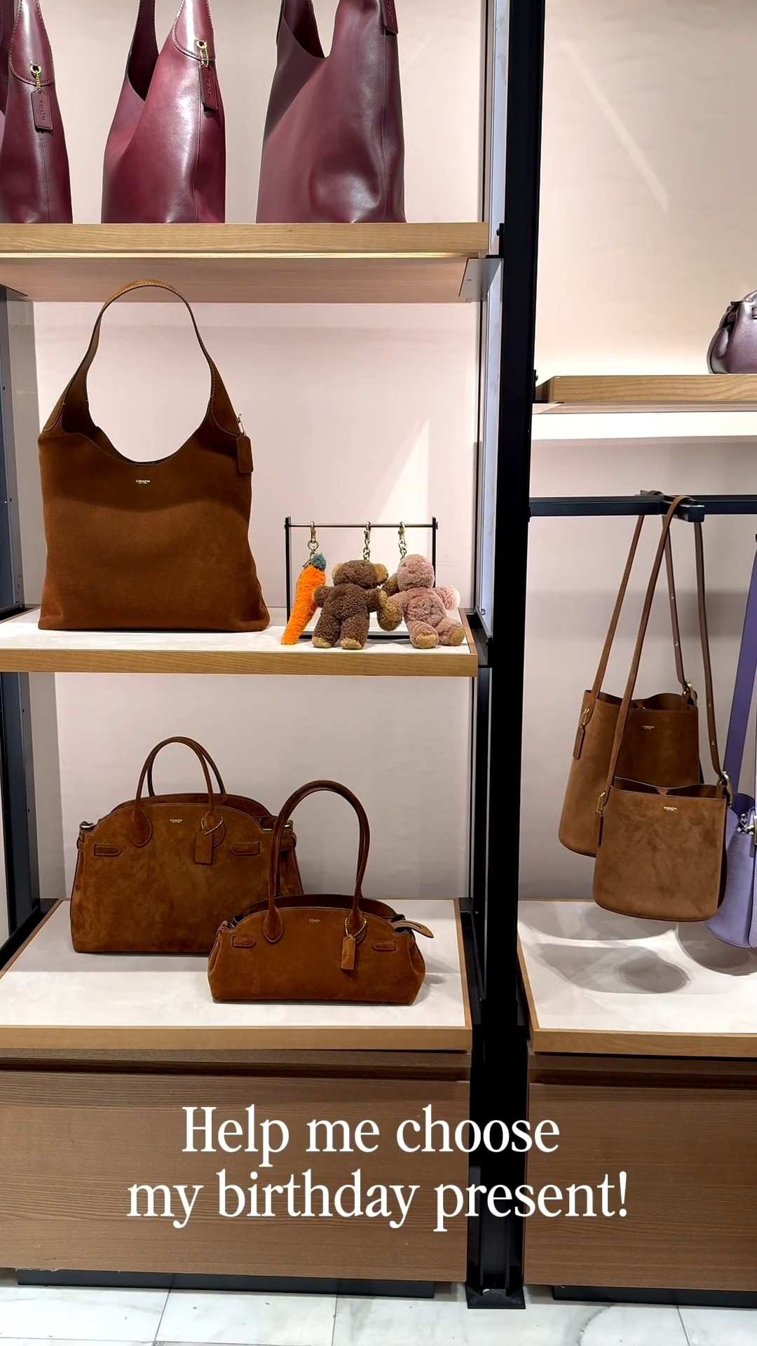 I fell in love with several bags at Coach recently, and need your help choosing one for my birthday! Which one would you get? 

#LTKstorytime #LTKootd #LTKMidsize