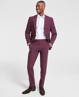 Bar III Men's Slim-Fit Wool Blend Suit Pants, Created for Macy's - Macy's | Macy's