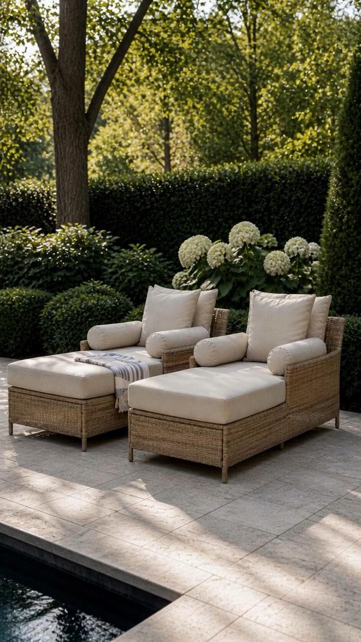 Pb look but for waaaay less. This outdoor ottoman totally surprised me! Absolutely beautiful
, high end look for less!

#LTKU