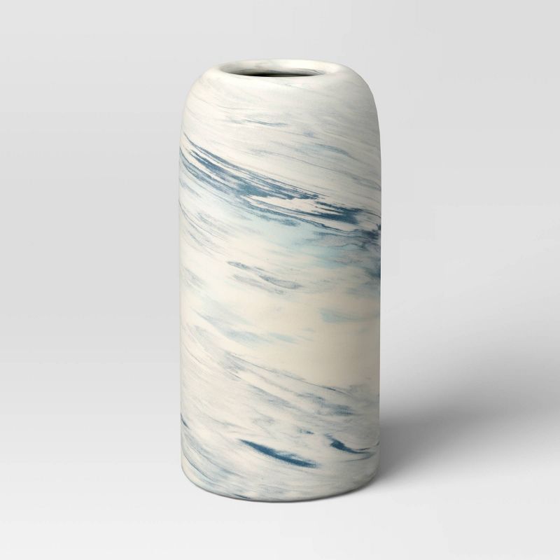 Tall Swirled Clay Marbled Vase - Threshold™ | Target
