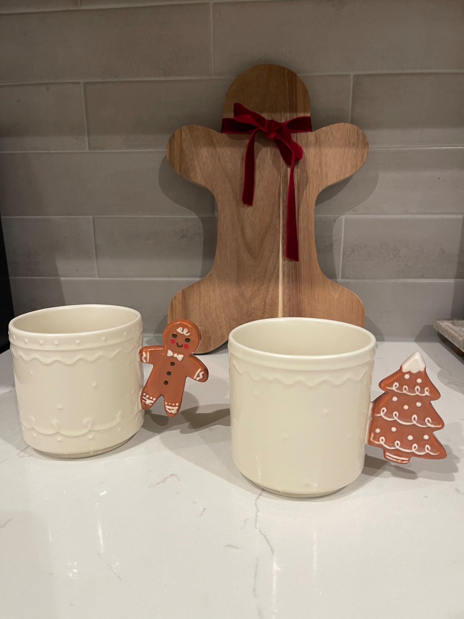 Neutral gingerbread coffee mugs 
$5 target style , Christmas 2025 

#LTKHoliday #LTKHome #LTKSeasonal
