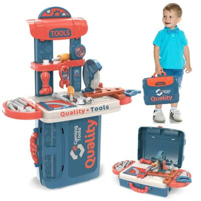 Kids Pretend Play Toy Tool Set Hammer Screw driver Repair Tools Educational Set | eBay US