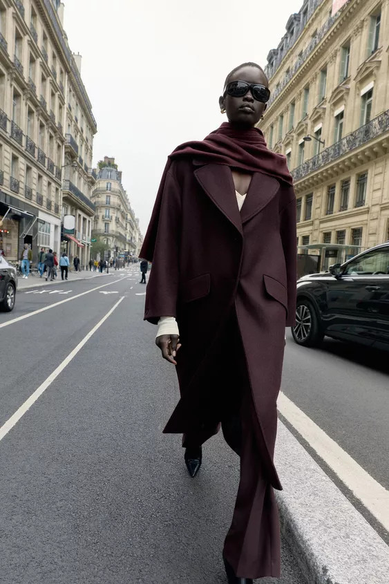 OVERSIZED WOOL COAT | Zara US