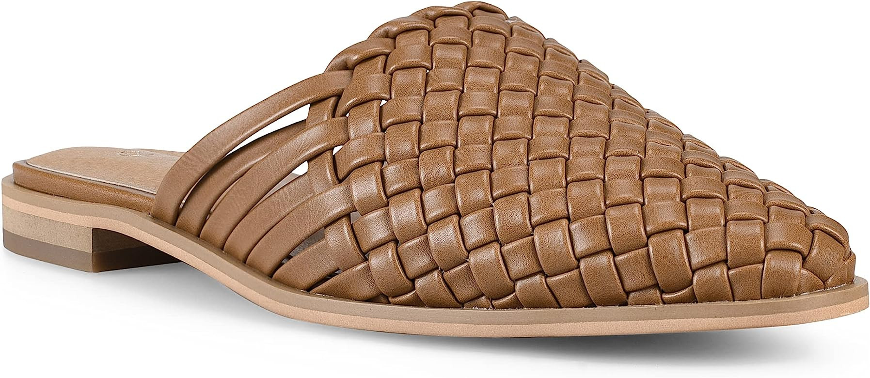 zero-sum Women's Closed Toe Flat Mules Braided Backless Slip-On Sandals Summer Loafer Casual Slid... | Amazon (US)