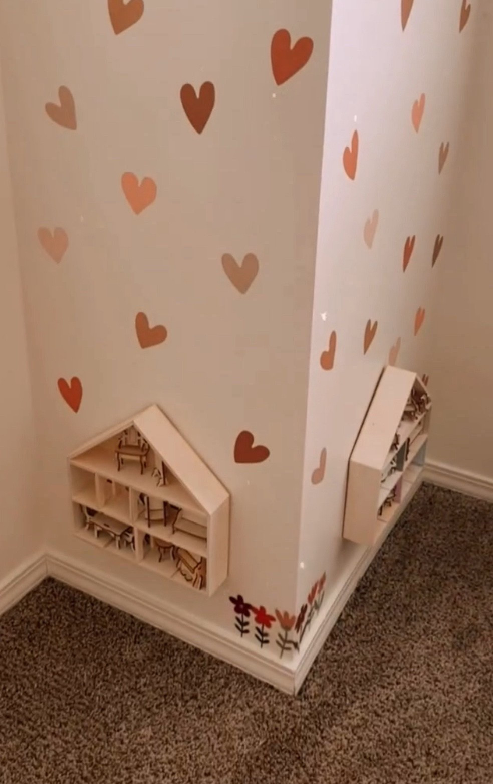 Wall mounted doll house 🌸🌷🌼

#LTKKids #LTKHome