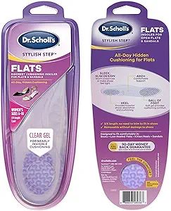 Dr. Scholl's Cushioning Insoles for Flats and Sandals, All-Day Comfort in Flats, Boots, (for Wome... | Amazon (US)