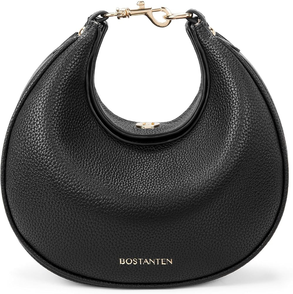 BOSTANTEN Crossbody Purse Small Crescent Shoulder Bags for Women Trendy Hobo Clutch Handbag Remov... | Amazon (US)