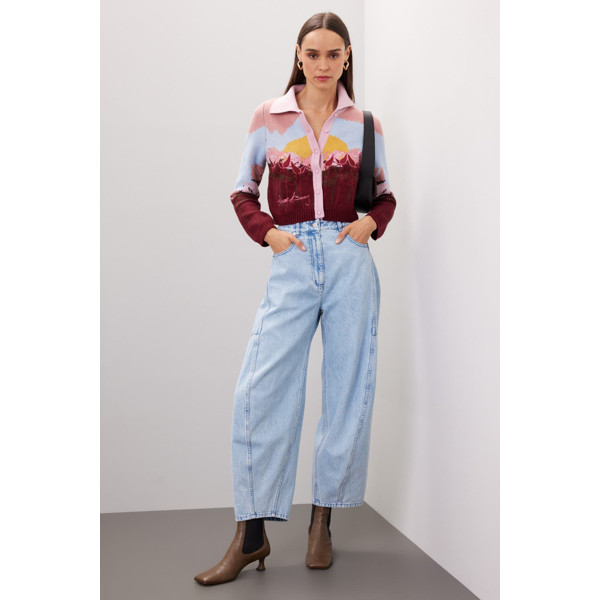 House of Sunny Garden of Eden Sweater Multicolored-print | Rent the Runway