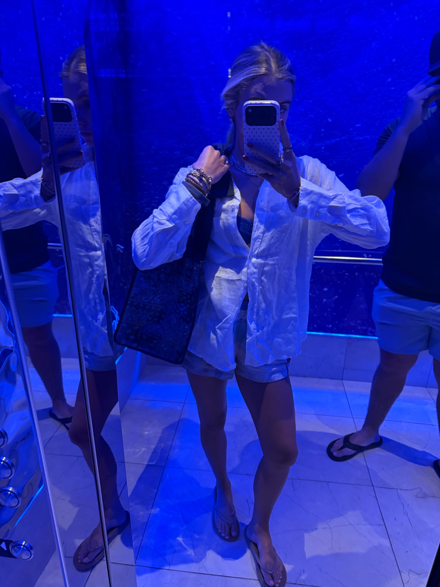 My outfit for the Bahamas we went deep sea fishing! I am wearing my favorite @VETCHY   bikini size xs. My linen button down is gap size small and my shorts I’m obsessed @renttherunway   code RTRXSVOSEN50 From @cultgaia

#LTKootd #LTKTravel #LTKSwim