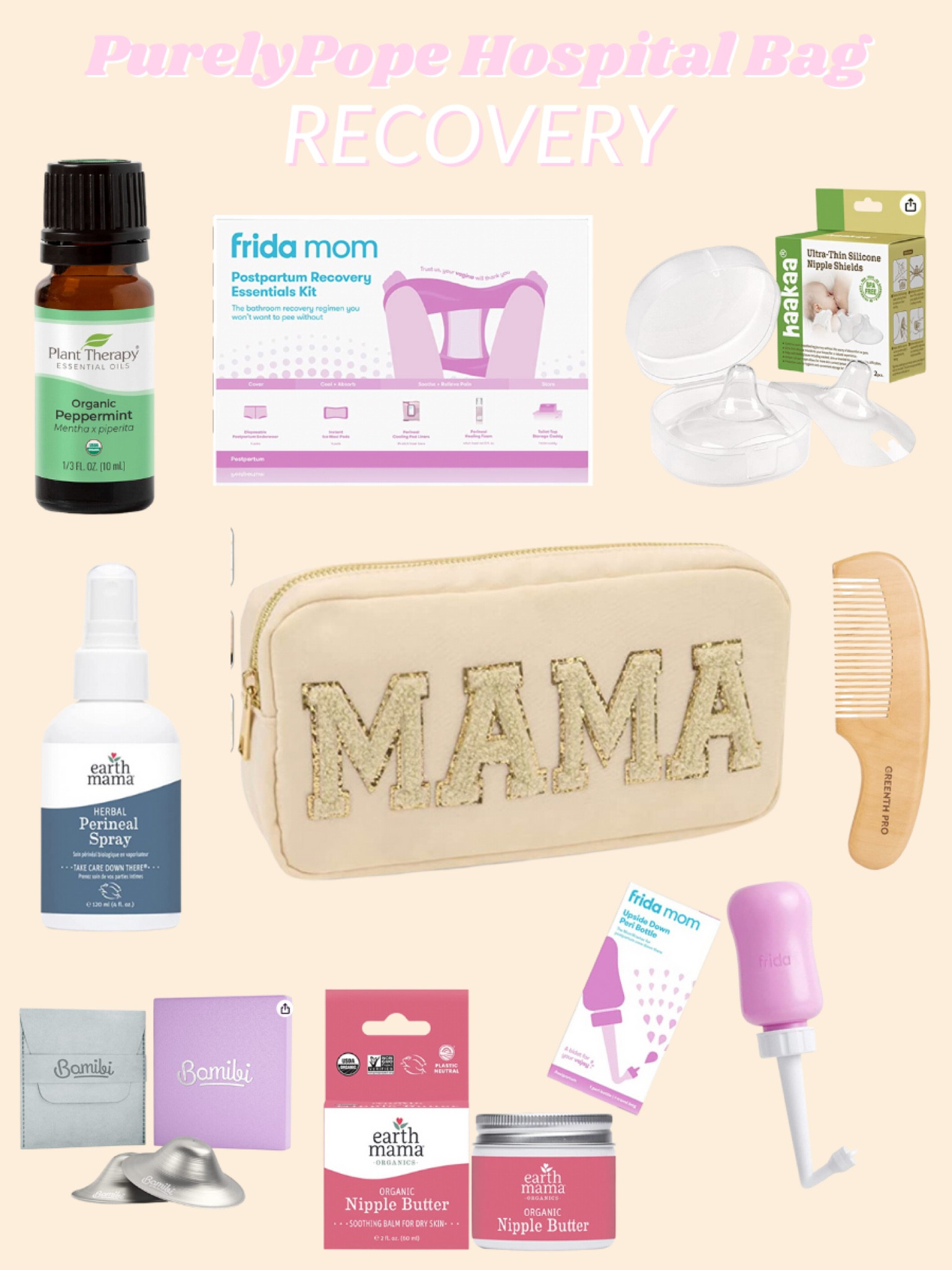 Hospital bag essentials: recovery for mom! 

#LTKfamily #LTKbump #LTKbaby