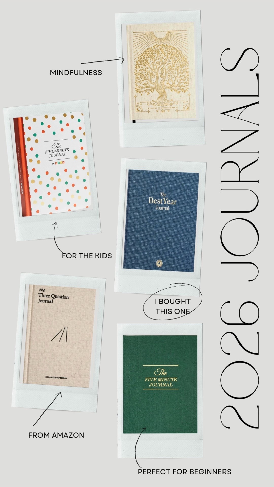 2026 Guided Journals
If staring at a blank page is overwhelming, but you still want to journal; try a guided journal  

#LTKmorningroutine #LTKFindsUnder50 #LTKselfcare