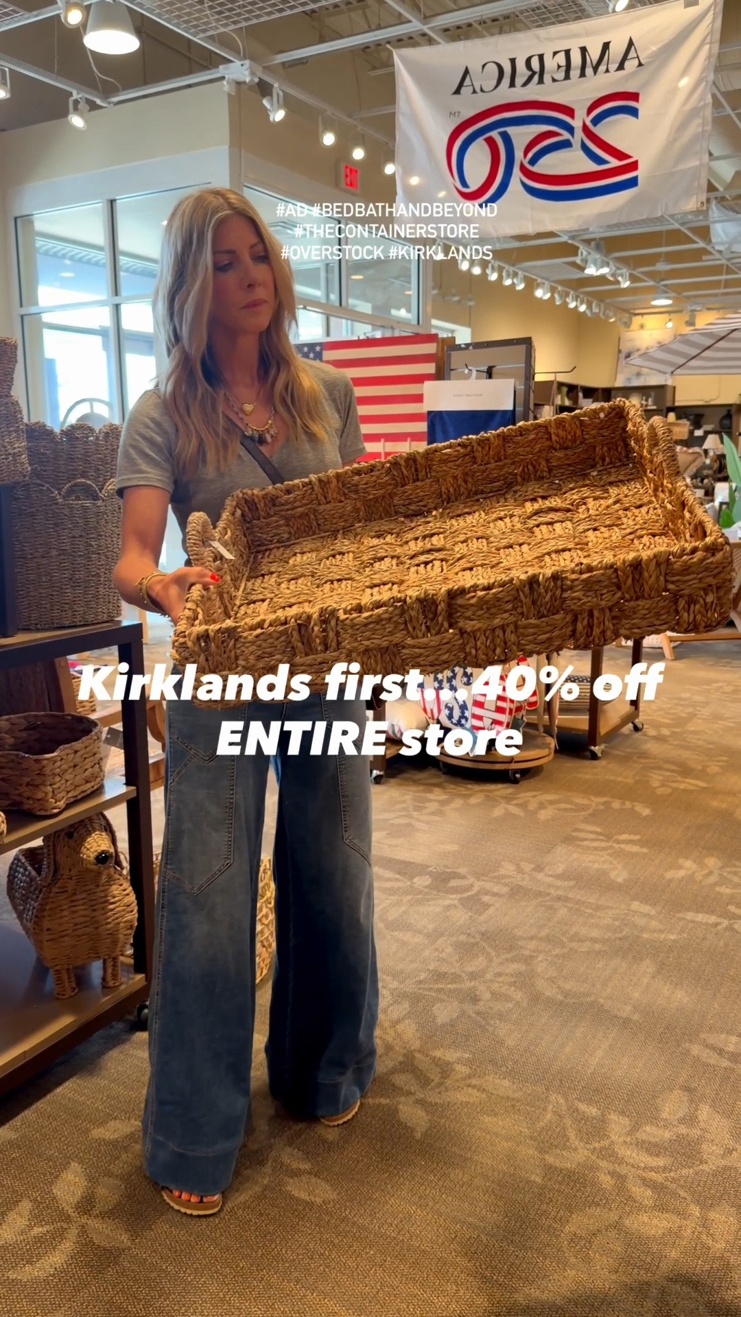 #ad If you’ve been waiting for a home refresh, this is your sign.
The Beyond Brands Friends & Family Event is live, and I found so many good pieces while shopping Kirkland’s today. From furniture and oversized woven decor to artwork, lighting, storage, and outdoor finds, there were way more pieces than I expected.
✨ Kirkland’s: 40% off the entire store ✨ Bed Bath & Beyond: 25% off top brands ✨ The Container Store: 20% off your order ✨ Overstock: Extra 20% off top brands
I’m sharing more of my favorite home and patio sale finds on the next slides.

#bedbathandbeyond #thecontainerstore #overstock #kirklands

#LTKSaleAlert #LTKHome