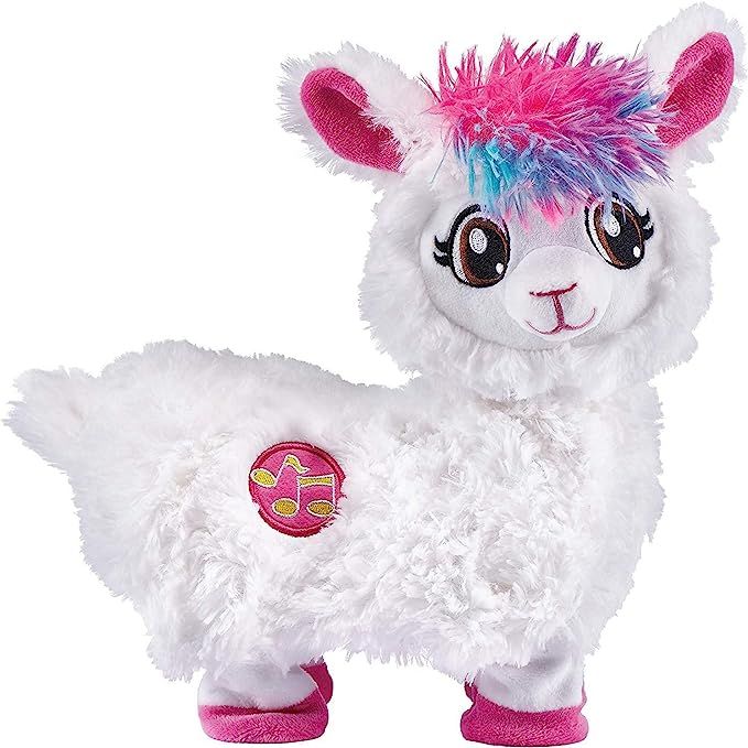 Pets Alive Boppi The Booty Shakin Llama Battery-Powered Dancing Robotic Toy by Zuru White | Amazon (US)