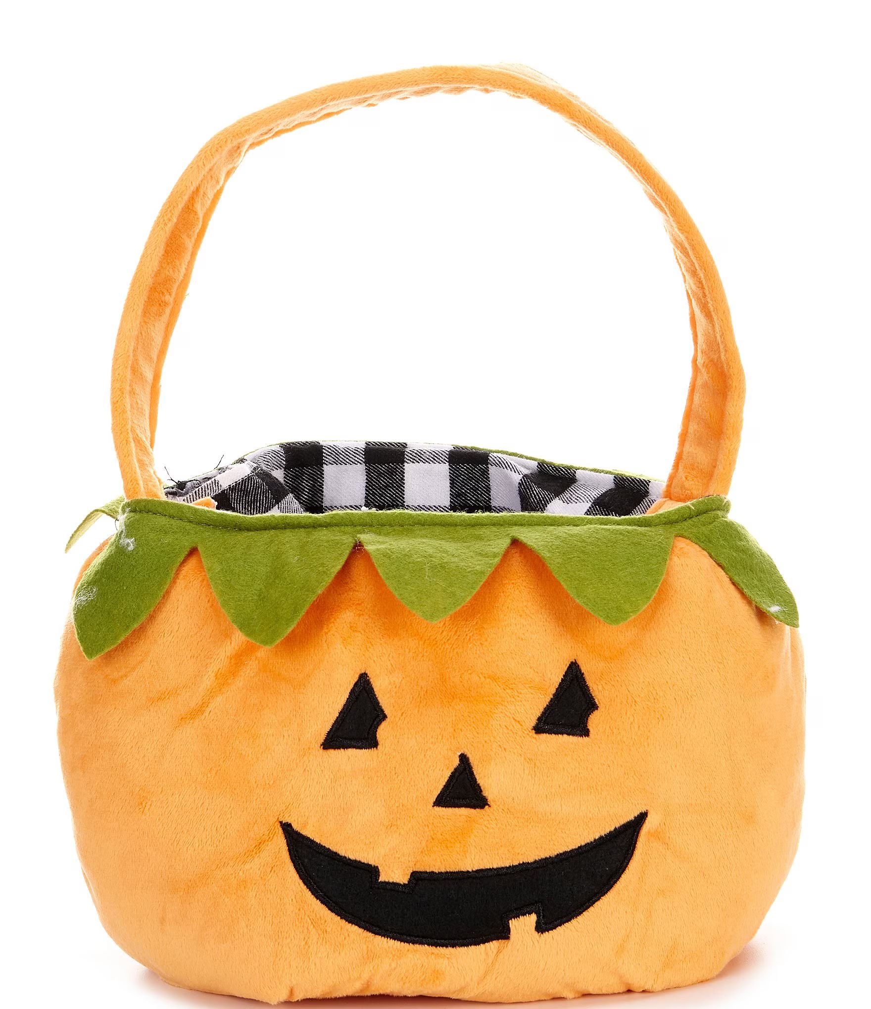 Halloween Light-Up Trick-Or-Treat Plush Treat Bag | Dillard's