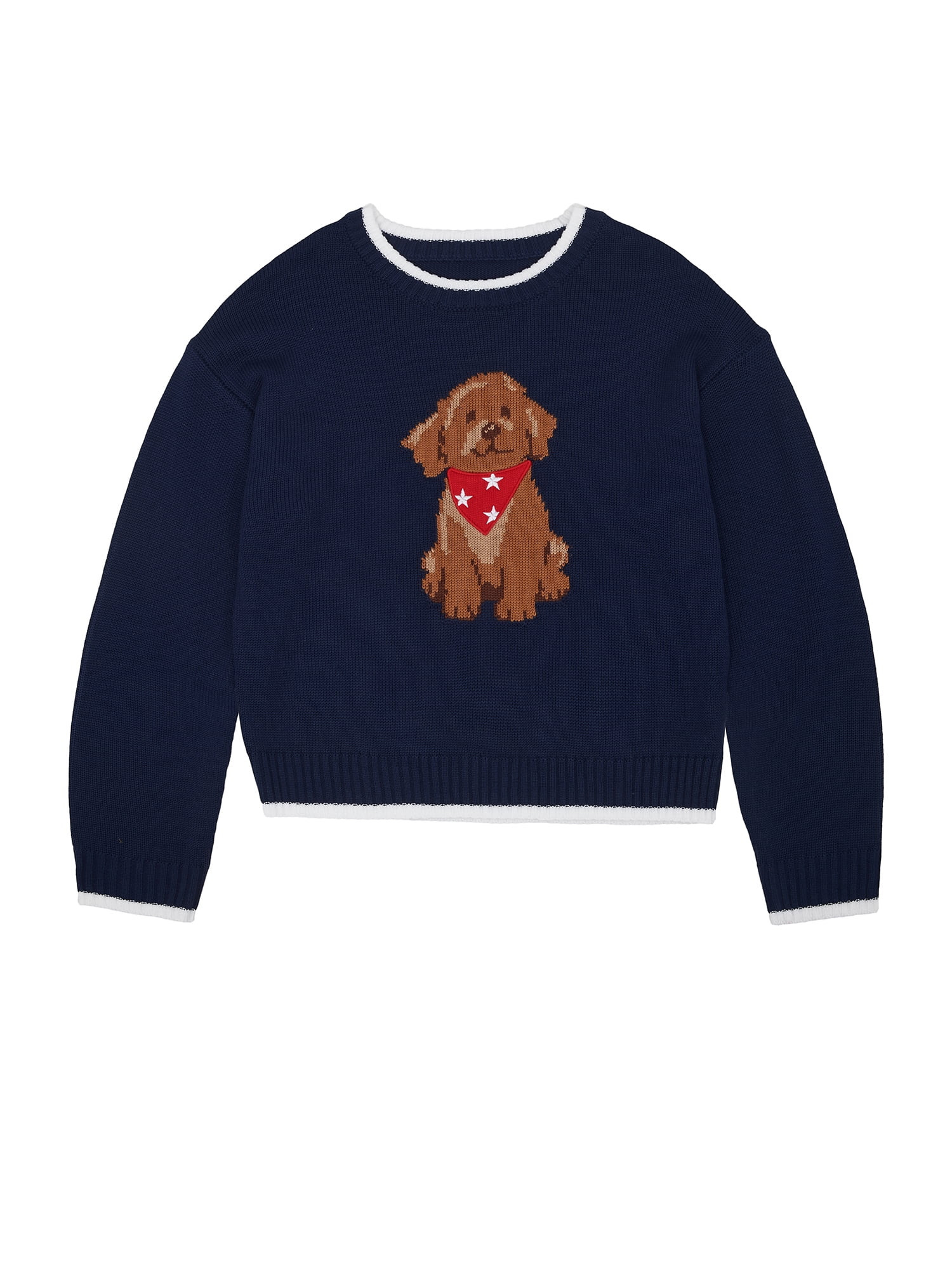 Way to Celebrate Girls Americana Sweater, sizes 4-18 - Walmart.com | Walmart (US)