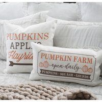 Fall Pillow Cover, Decor, Front Porch Pillow, Farmhouse Fall Decor , Pillow | Etsy (US)