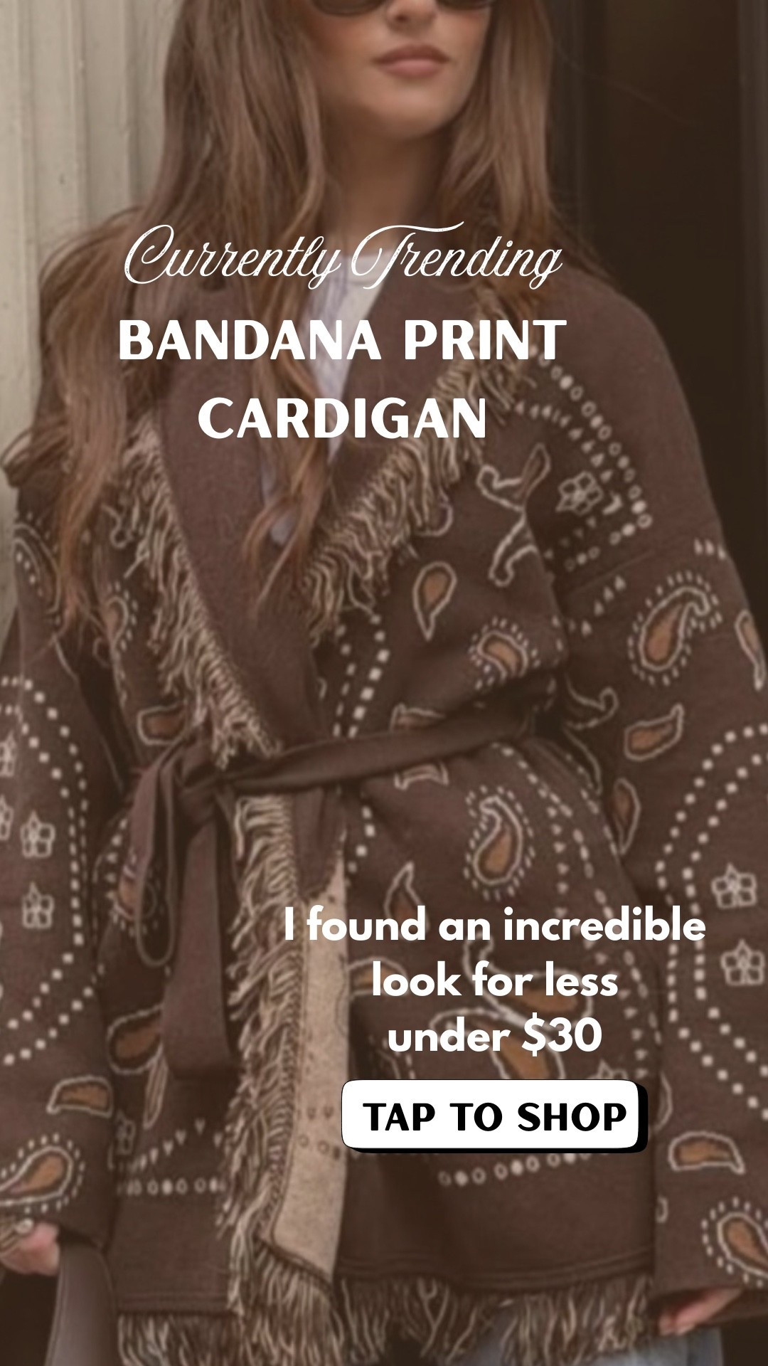 Splurge or save?!

Bandana print cardigan, fringe cardigan, fall fashion 2026, fall look for less, tjmaxx finds, gap finds

#LTKSeasonal #LTKSaleAlert #LTKOver40