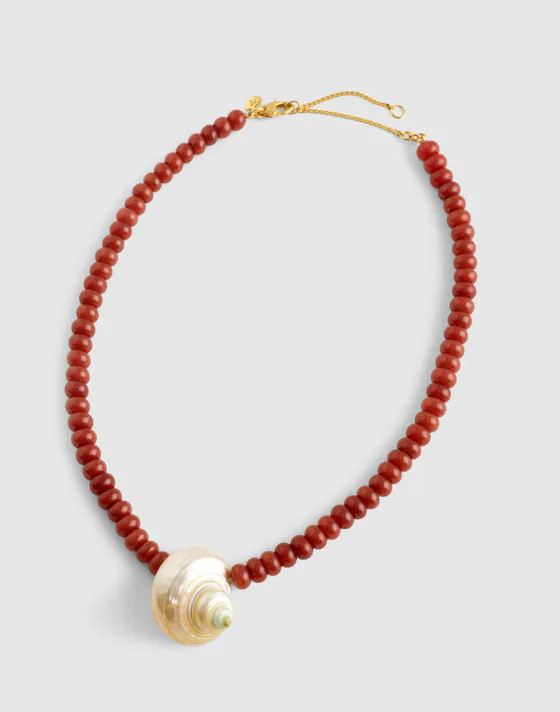 Shell Beaded Choker Necklace | Madewell