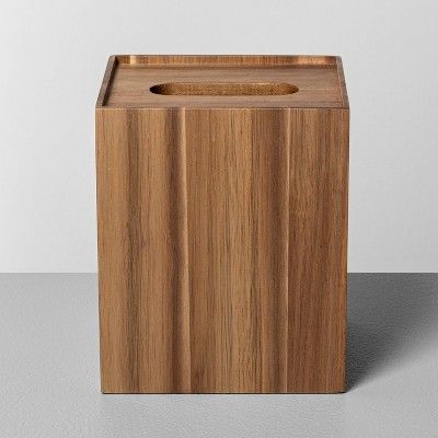 Wood Tissue Box Holder - Hearth & Hand™ with Magnolia | Target