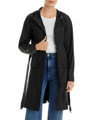 Curve Hooded Belted Waterproof Jacket | Bloomingdale's (US)