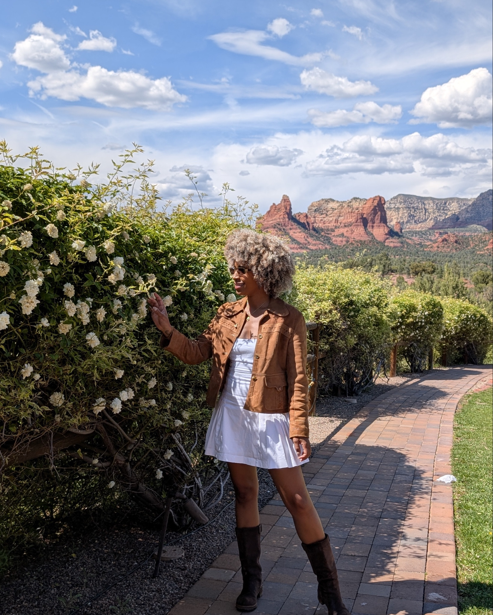 Sedona, I 🤍 you! 

#learherjacket #suede

#LTKStyleTip #LTKTravel #LTKFindsUnder100
