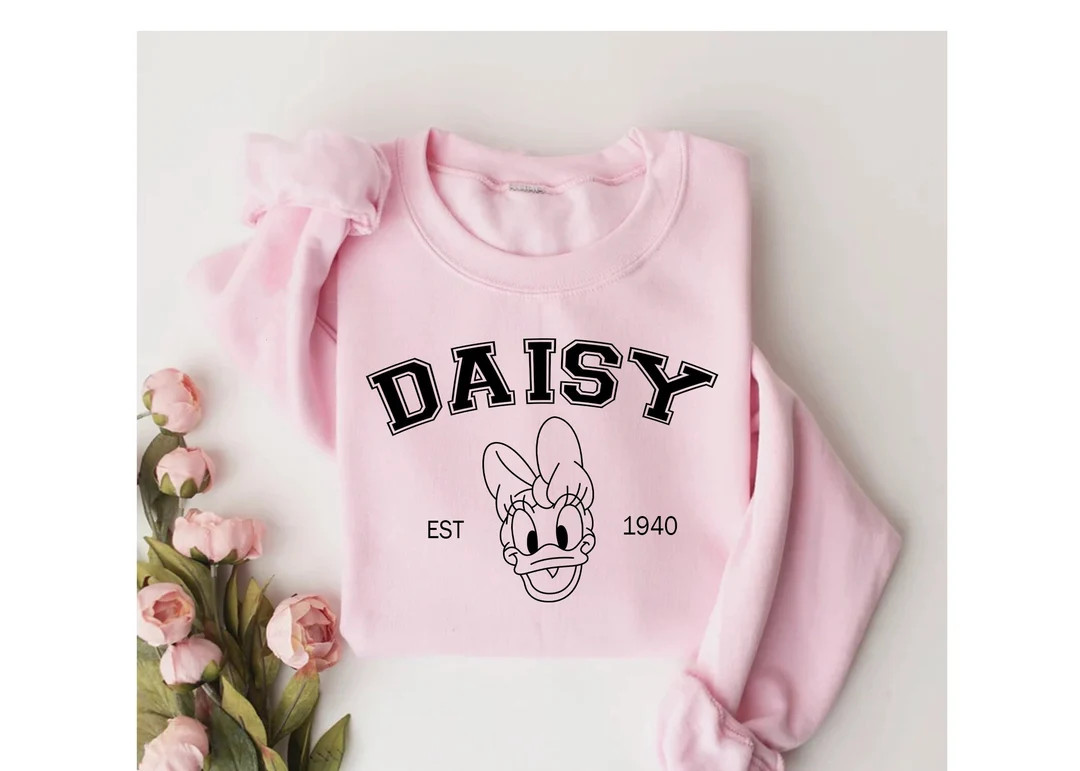 Daisy Duck Sweatshirt Vintage Daisy Duck Sweatshirt Matching - Etsy | Etsy (US)