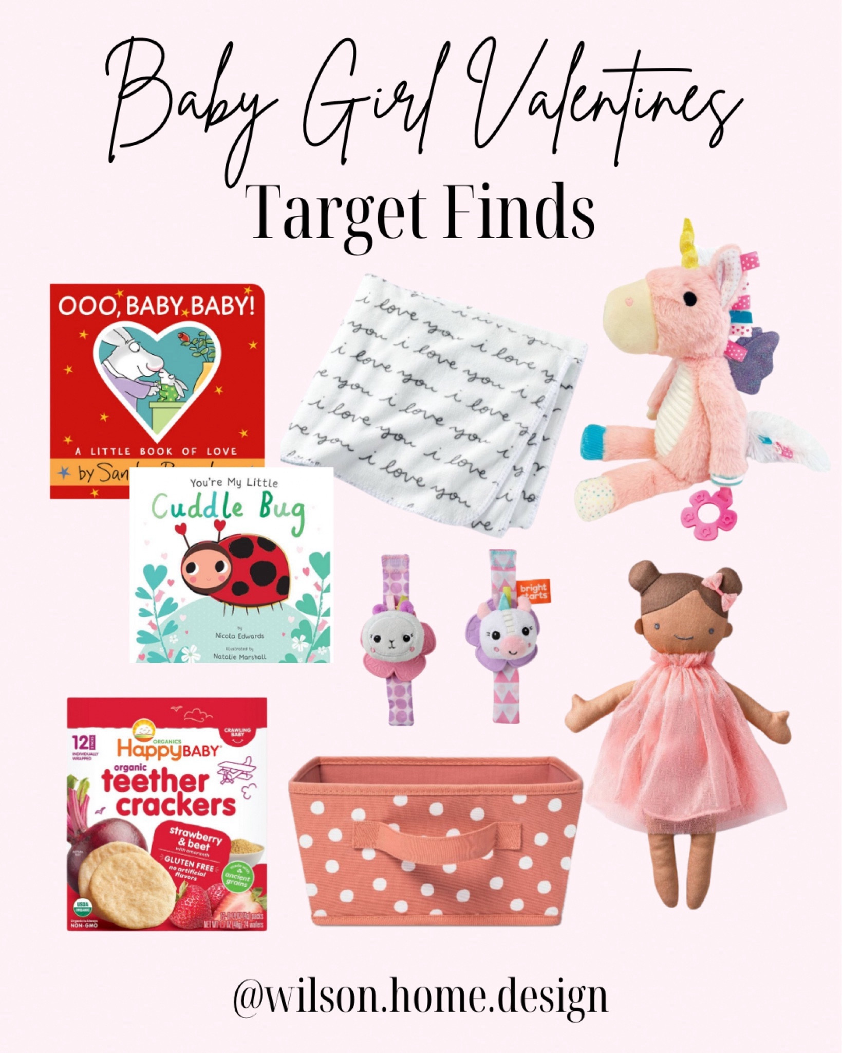 Baby Girl Valentines | Target Finds
These sweet little gifts are perfect for any sweet little baby girl! Our little one loves the books and snacks! 

#LTKGiftGuide #LTKSeasonal #LTKbaby