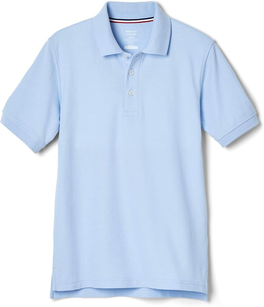 French Toast Unisex-Kids Short Sleeve Pique Polo Shirt (Standard & Husky) | Amazon (US)