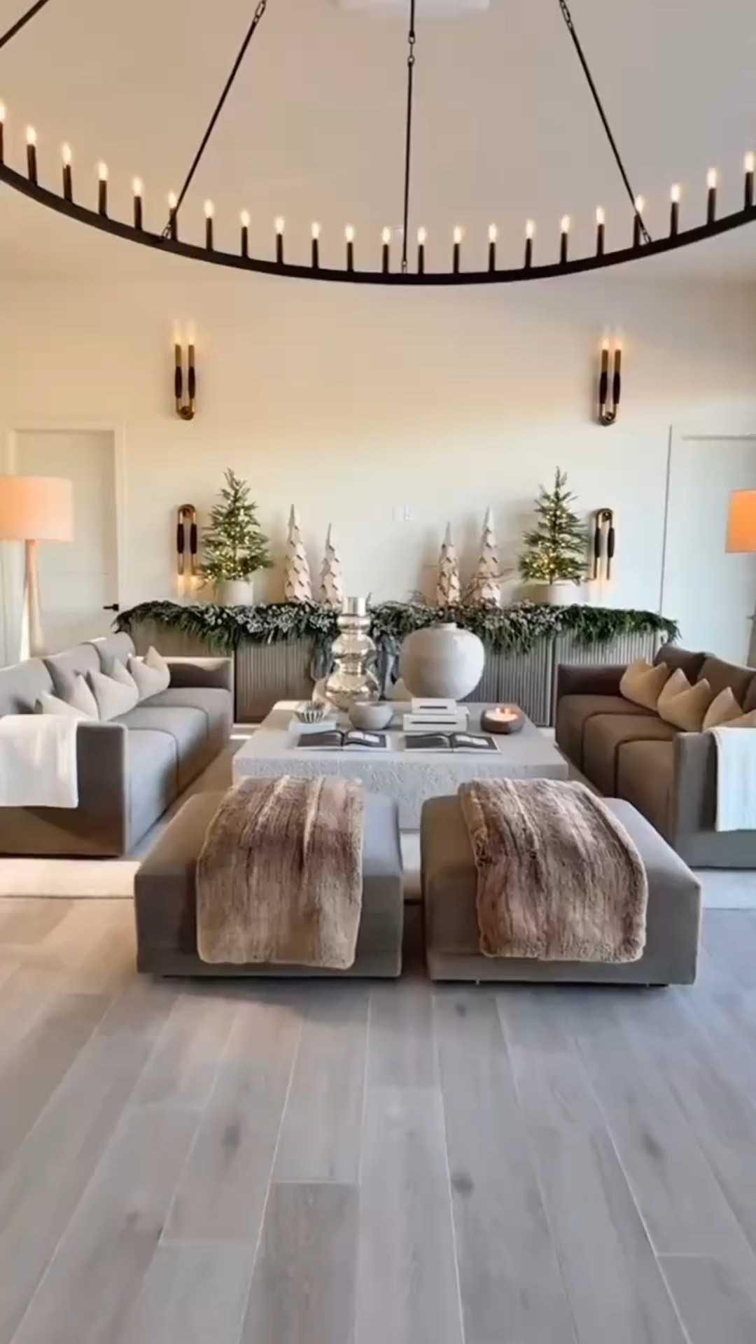 What Christmas looks like in my home! Simple, easy, and affordable 🥰🌲

Garland. Wooden trees. Stockings. Ribbon. Plaid Ribbon. Ribbed vases. Blameless Candles. Wreath. Tea Tree Lights. Wreath Hangers. Paper Trees. Rustic Bells. 

#christmas2025 #amazonchristmas #christmasfinds #easychristmasstyling #christmas #wreaths

#LTKHoliday #LTKFindsUnder100 #LTKHome