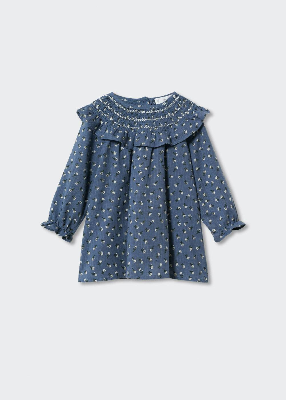 Ruffled floral dress | MANGO (US)