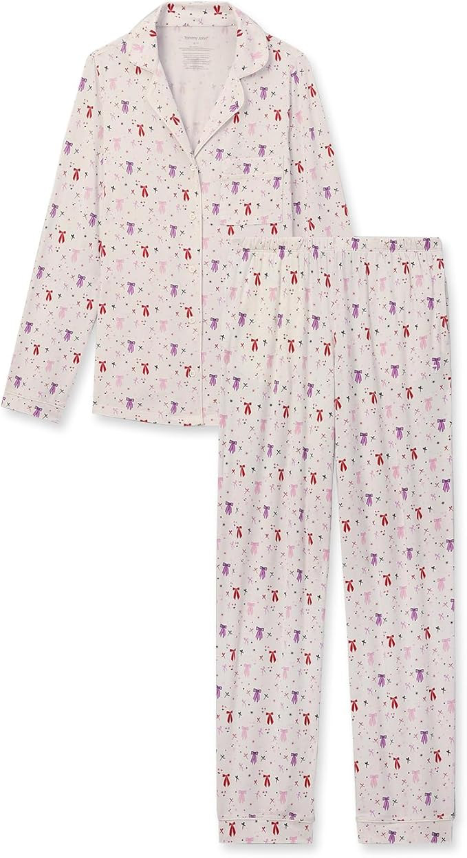 Tommy John Women's Long Sleeve Sleep Top and Pant Set | Amazon (US)