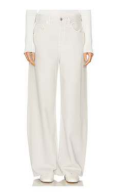 AGOLDE Low Curve Wide Leg in Soft Focus from Revolve.com | Revolve Clothing (Global)