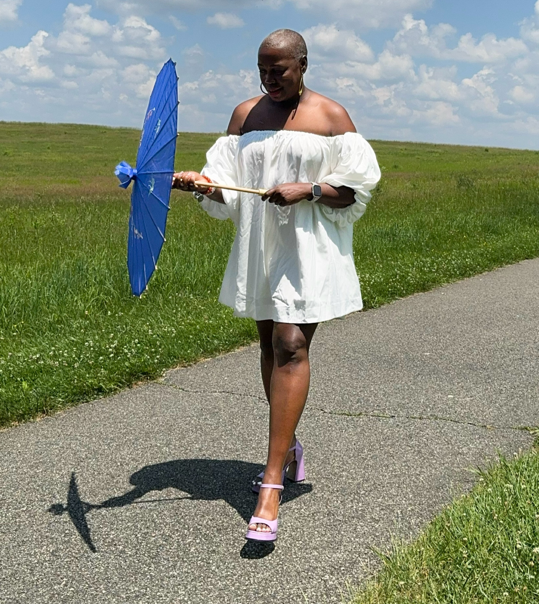 A white dress never goes out of style! 

#LTKOver40 #LTKShoeCrush #LTKStyleTip